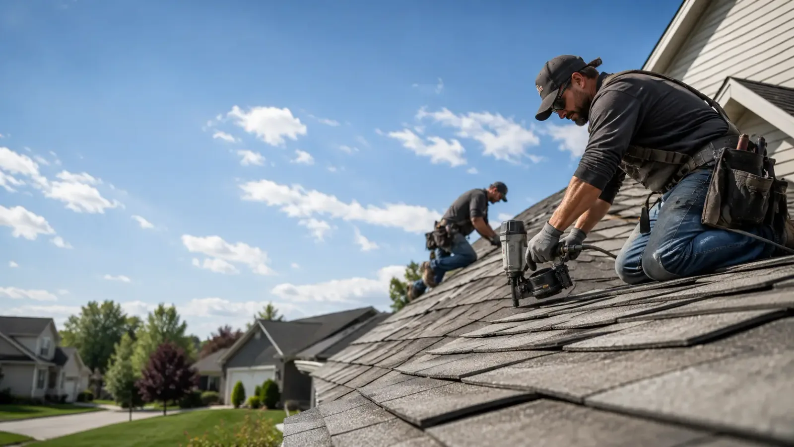 Storm Damage Roof Repair in State Line, PA near me